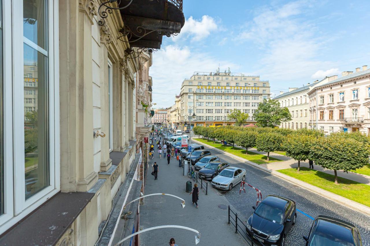 Ferienwohnung Центр На Вулиці Проспект Шевченка 12 Навпроти Макдональса З Балконом Lemberg Exterior foto