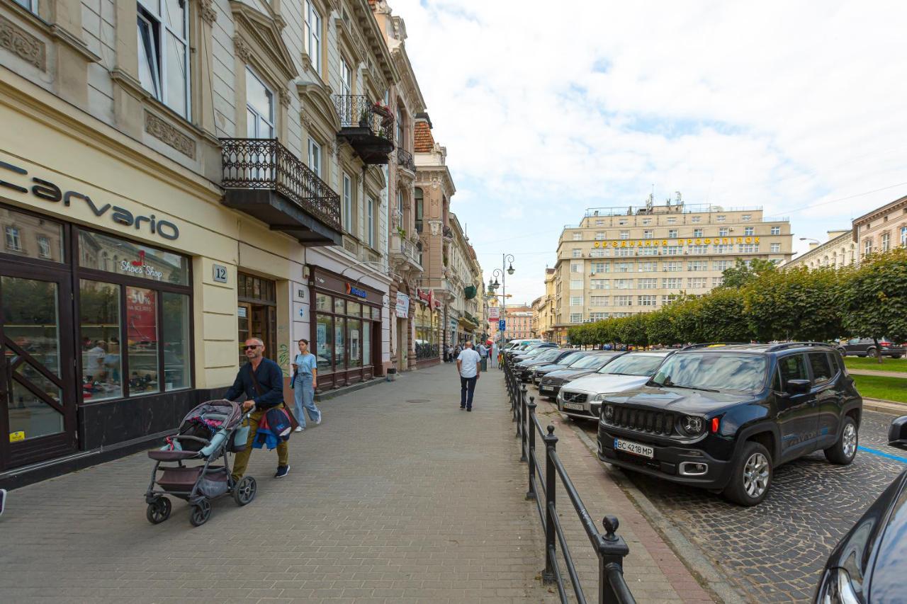 Ferienwohnung Центр На Вулиці Проспект Шевченка 12 Навпроти Макдональса З Балконом Lemberg Exterior foto